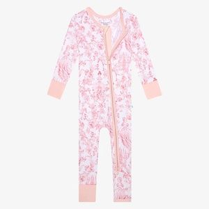 Posh Peanut Antoinette Convertible One Piece Romper 2T NWT Bamboo Sleeper
